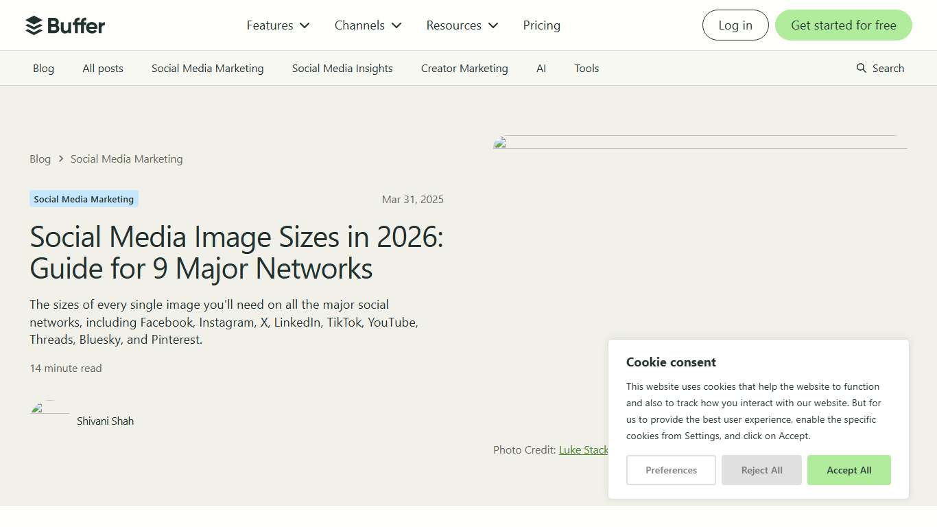 Social Media Image Sizes in 2026: Guide for 9 Major Networks